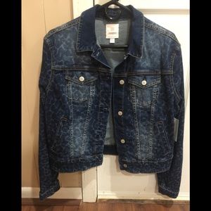 Jean Jacket - cheetah